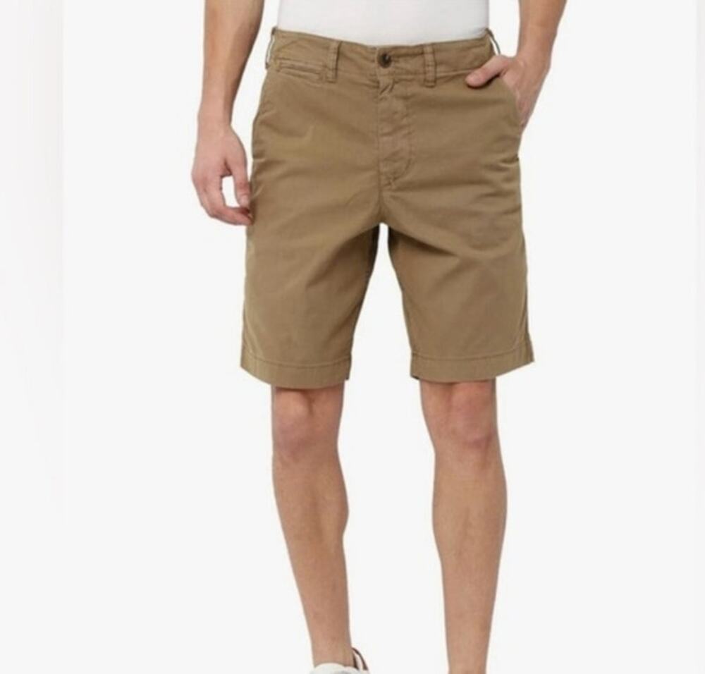 American Eagle Next Level Stretch Men's Tan Chino Shorts Size 28